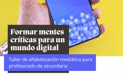 La UMH imparte un taller de alfabetización mediática para profesorado de Secundaria en Almoradí