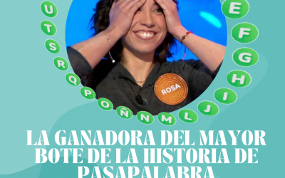 La UMH recibe a Rosa Rodríguez, ganadora del mayor bote de la historia de Pasapalabra